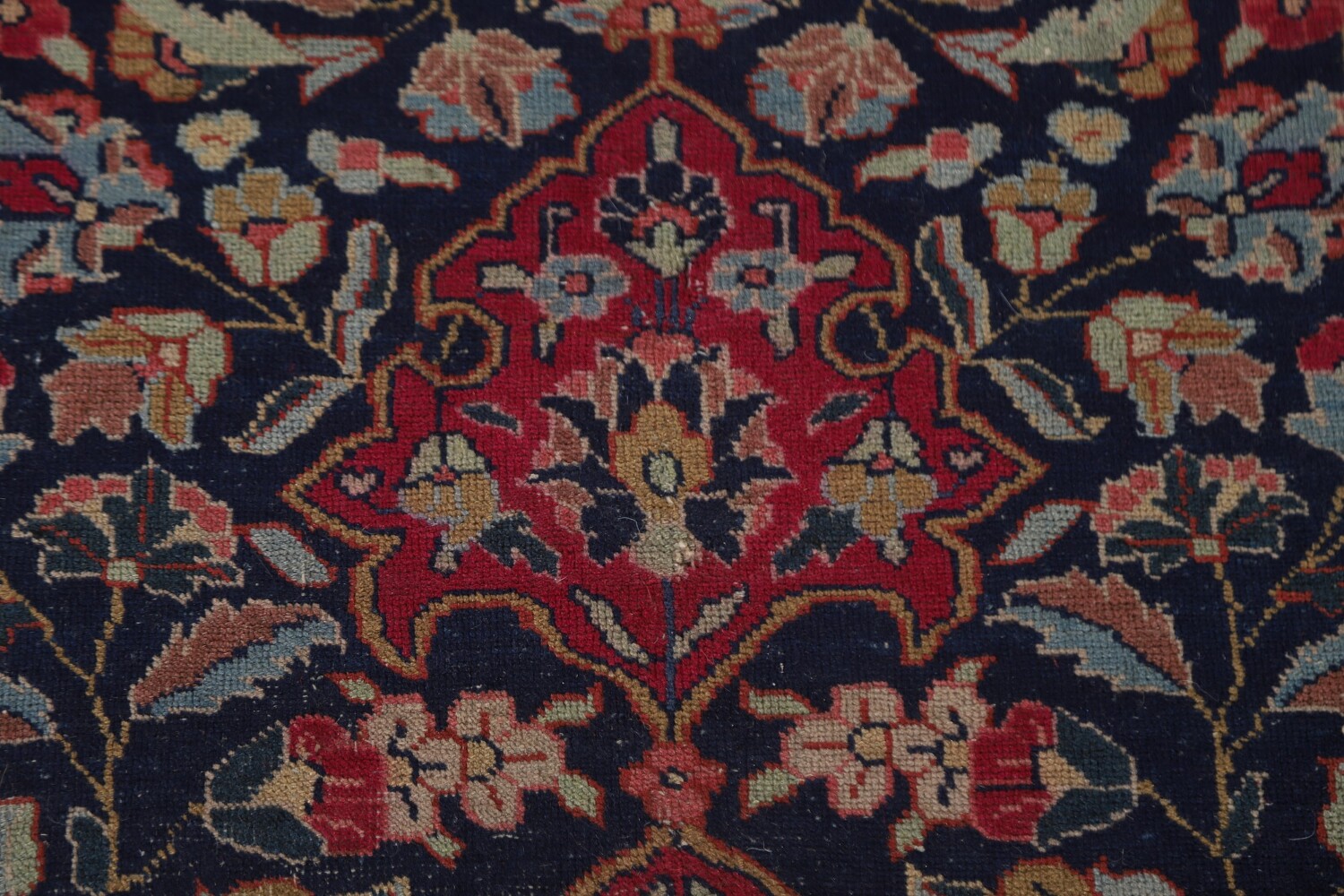 Pre-1900 Vegetable Dye Tabriz Persian Living Room Rug 7x11