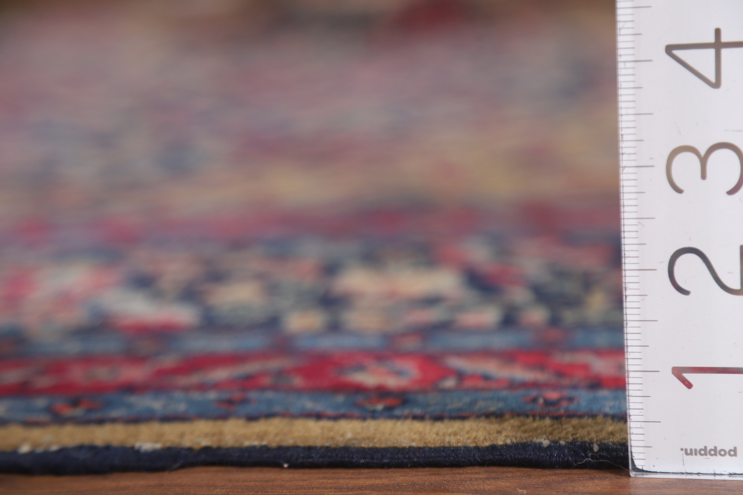 Pre-1900 Vegetable Dye Tabriz Persian Living Room Rug 7x11