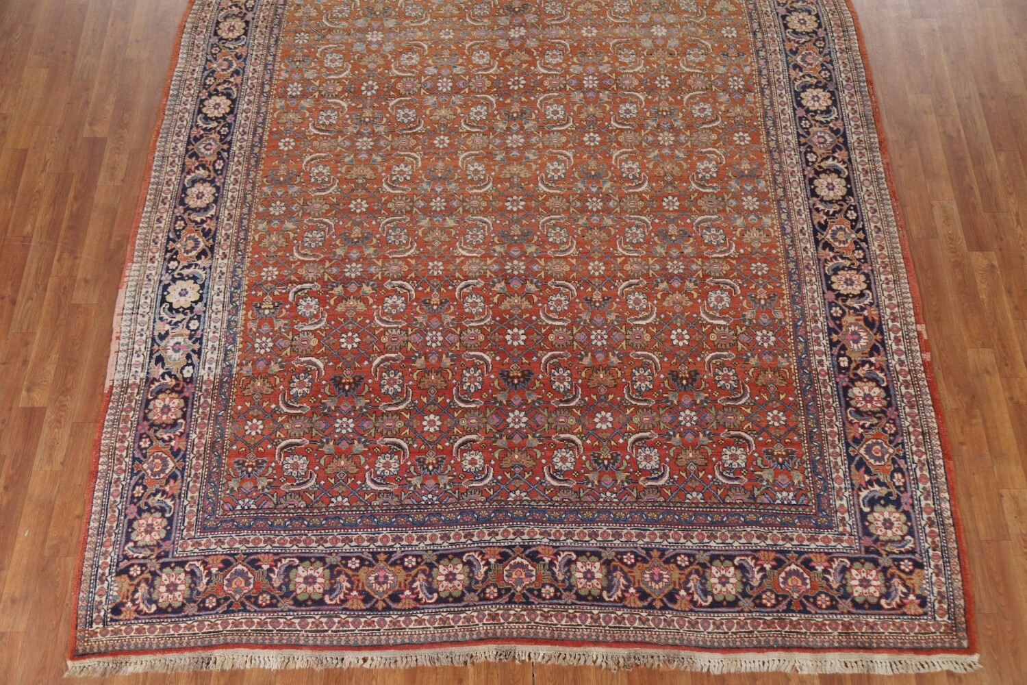 Vegetable Dye Antique Bidjar Persian Area Rug 8x11