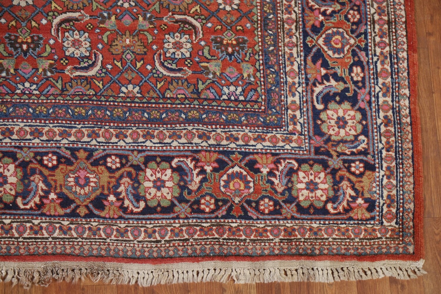 Vegetable Dye Antique Bidjar Persian Area Rug 8x11