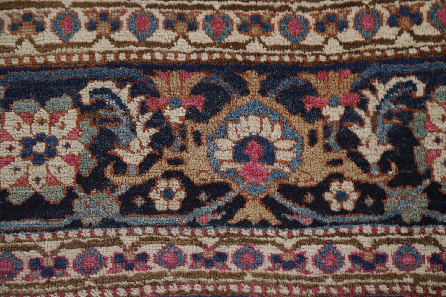 Vegetable Dye Antique Bidjar Persian Area Rug 8x11