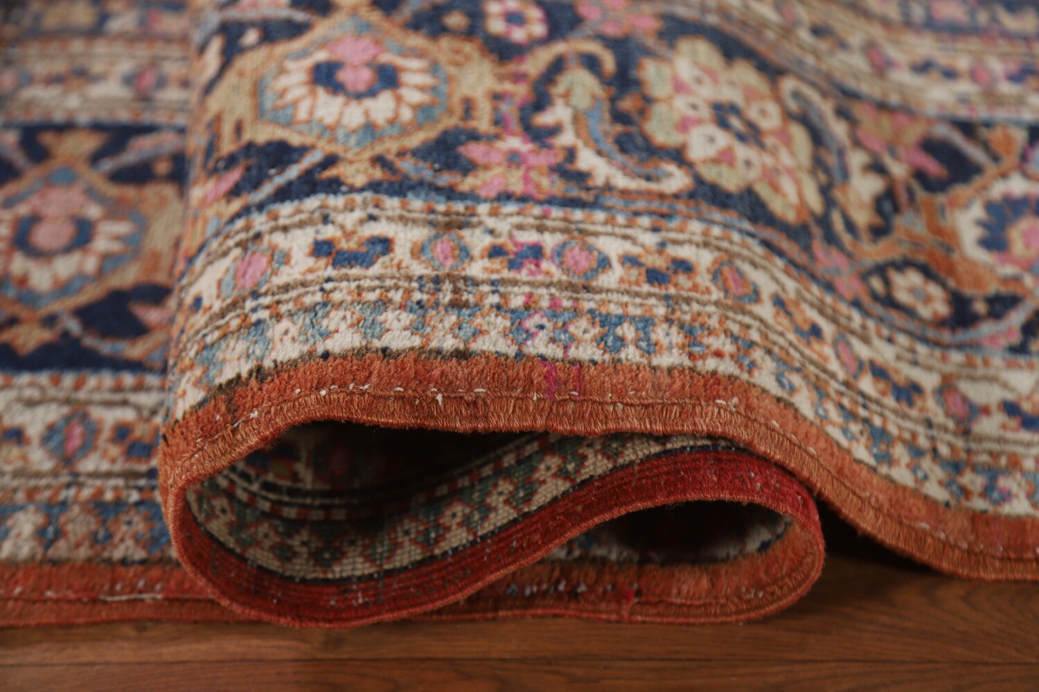 Vegetable Dye Antique Bidjar Persian Area Rug 8x11