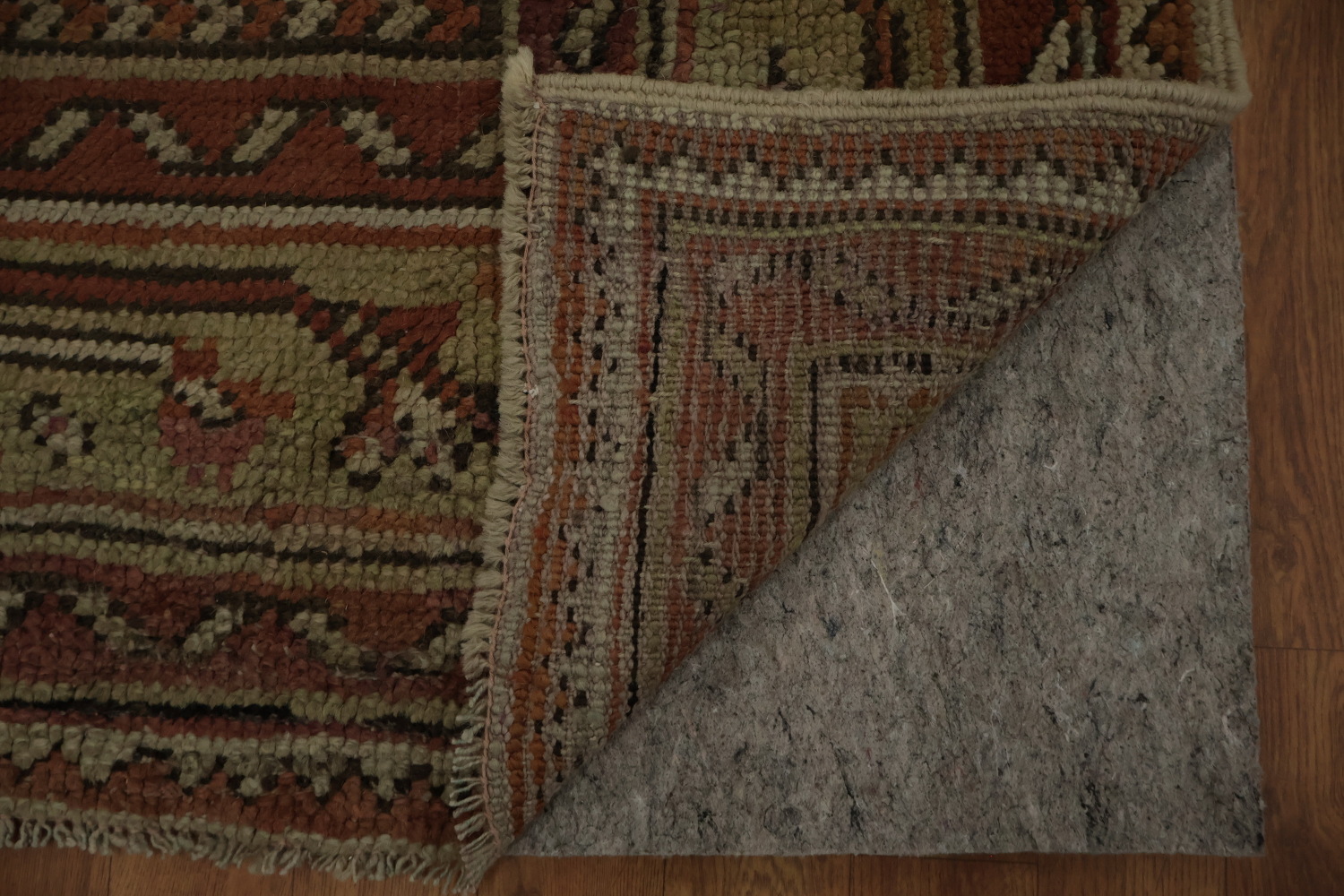Pre-1900 Antique Oushak Large Vegetable Dye Rug 13x16