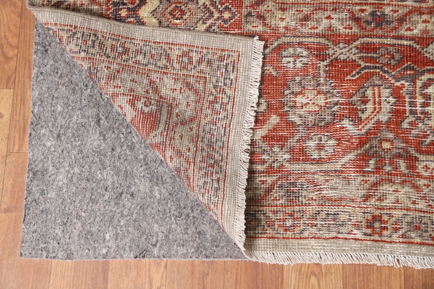 Pre-1900 Vegetable Dye Sultanabad Persian Area Rug 10x13