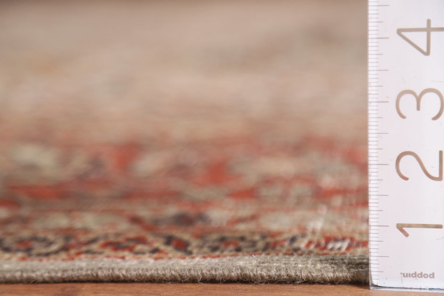Pre-1900 Vegetable Dye Sultanabad Persian Area Rug 10x13