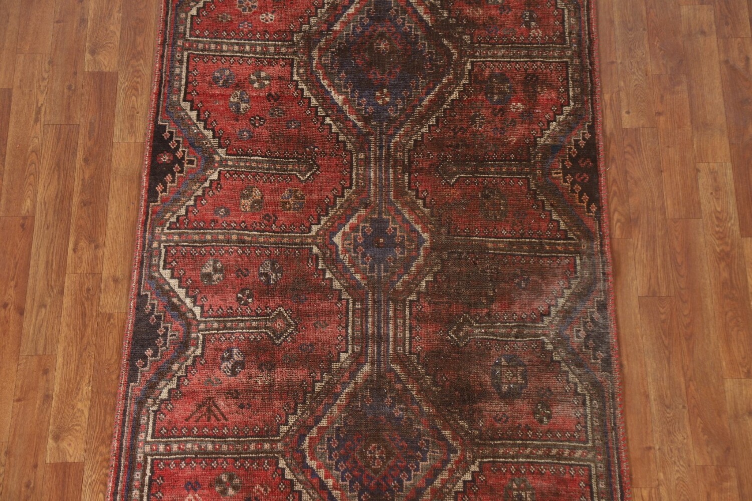 Antique Wool Lori Persian Rug 4x7