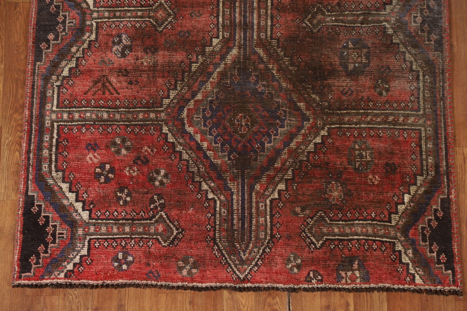 Antique Wool Lori Persian Rug 4x7
