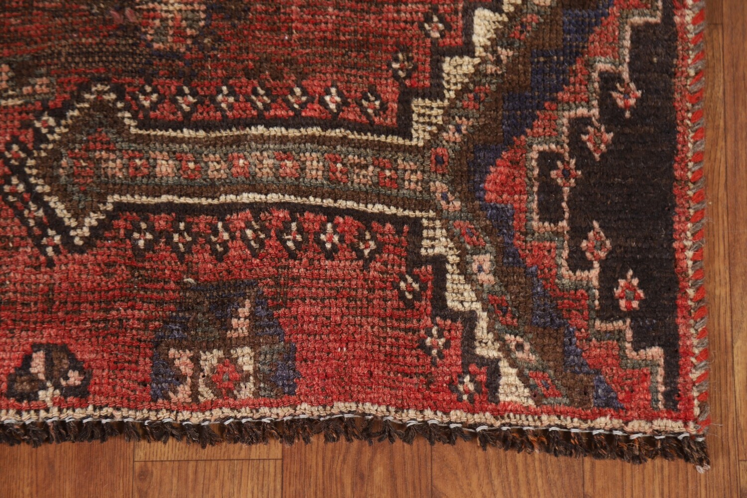 Antique Wool Lori Persian Rug 4x7