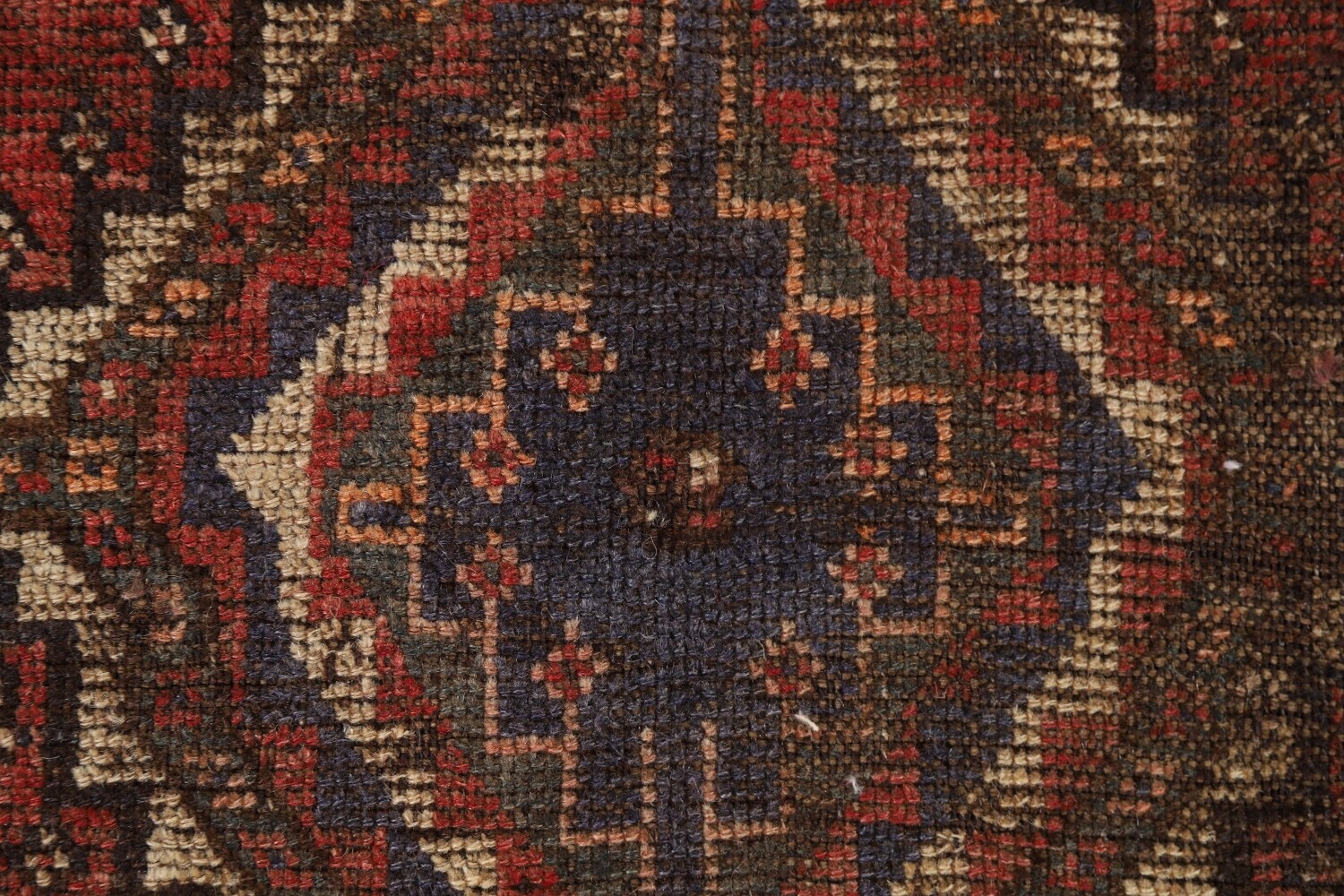 Antique Wool Lori Persian Rug 4x7