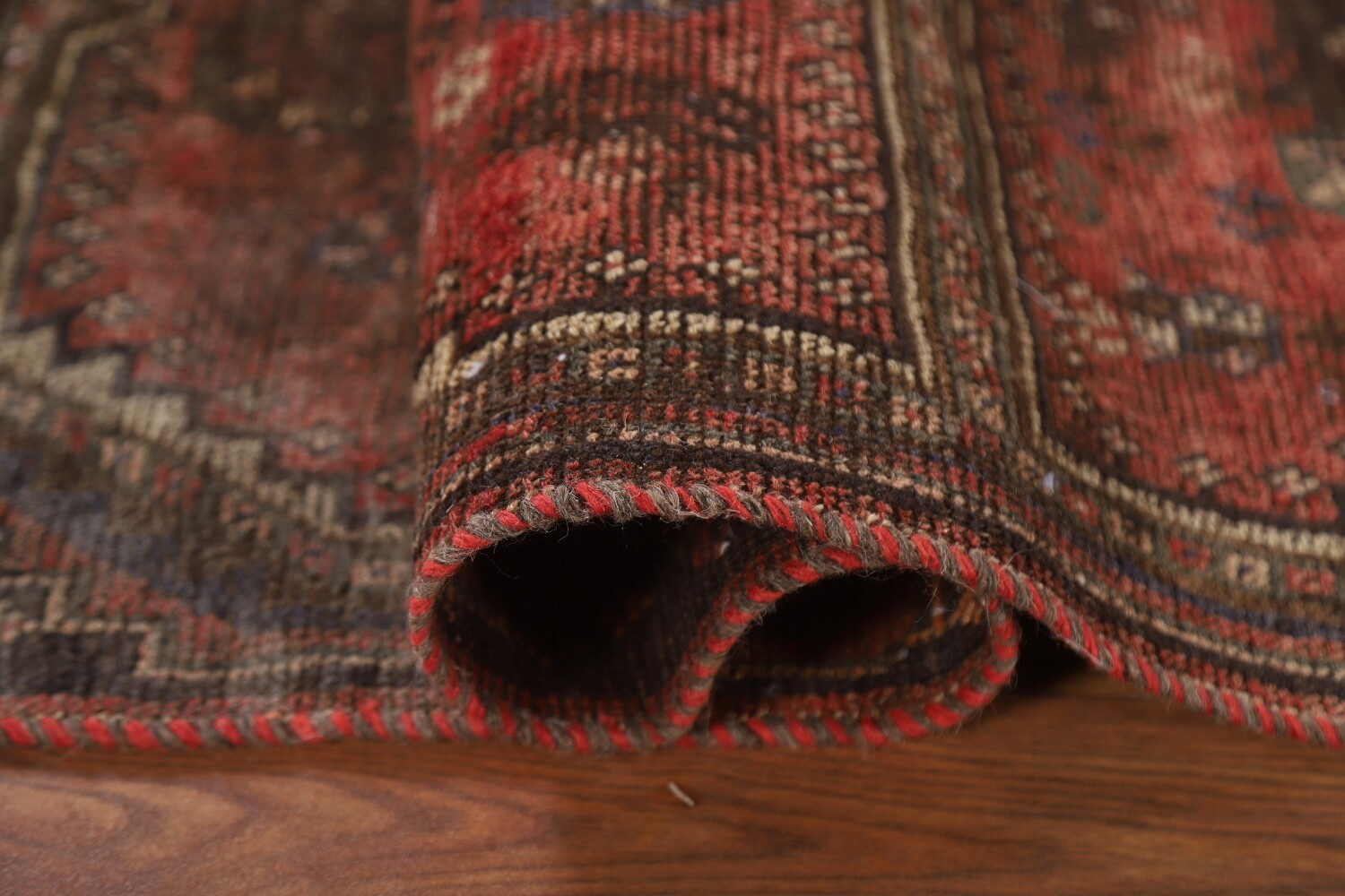 Antique Wool Lori Persian Rug 4x7