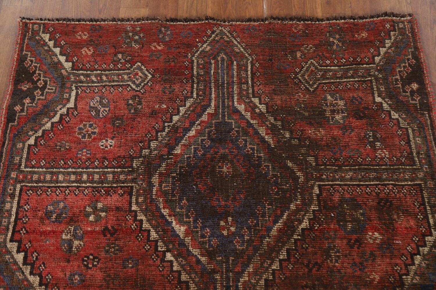 Antique Wool Lori Persian Rug 4x7