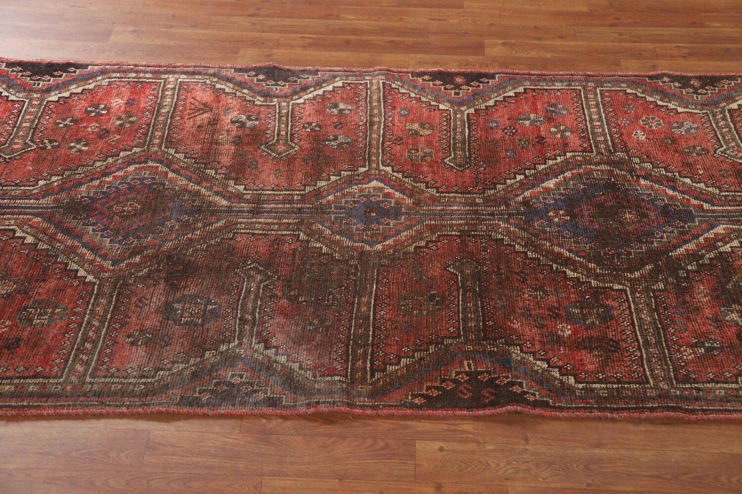 Antique Wool Lori Persian Rug 4x7
