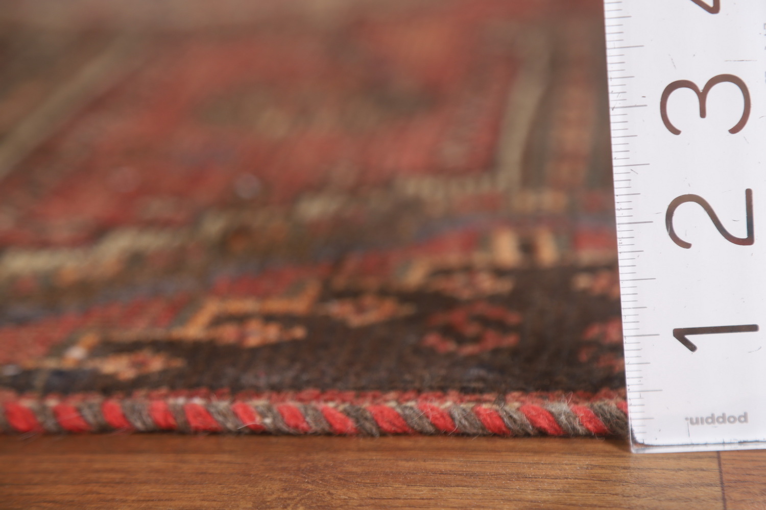 Antique Wool Lori Persian Rug 4x7