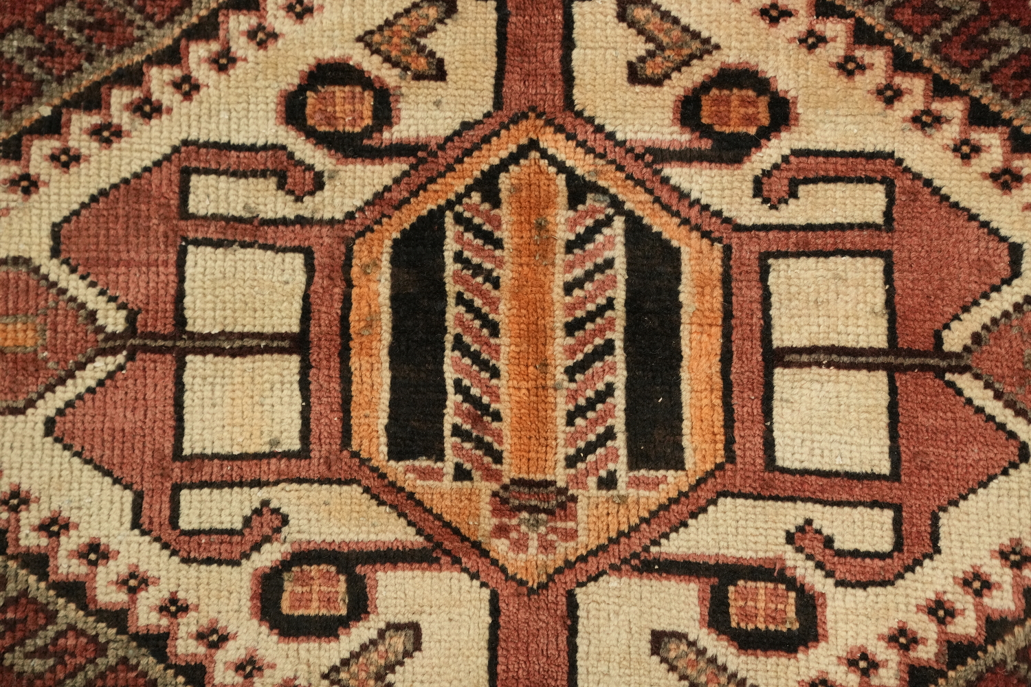 Tribal Geometric Bakhtiari Persian Area Rug 5x10