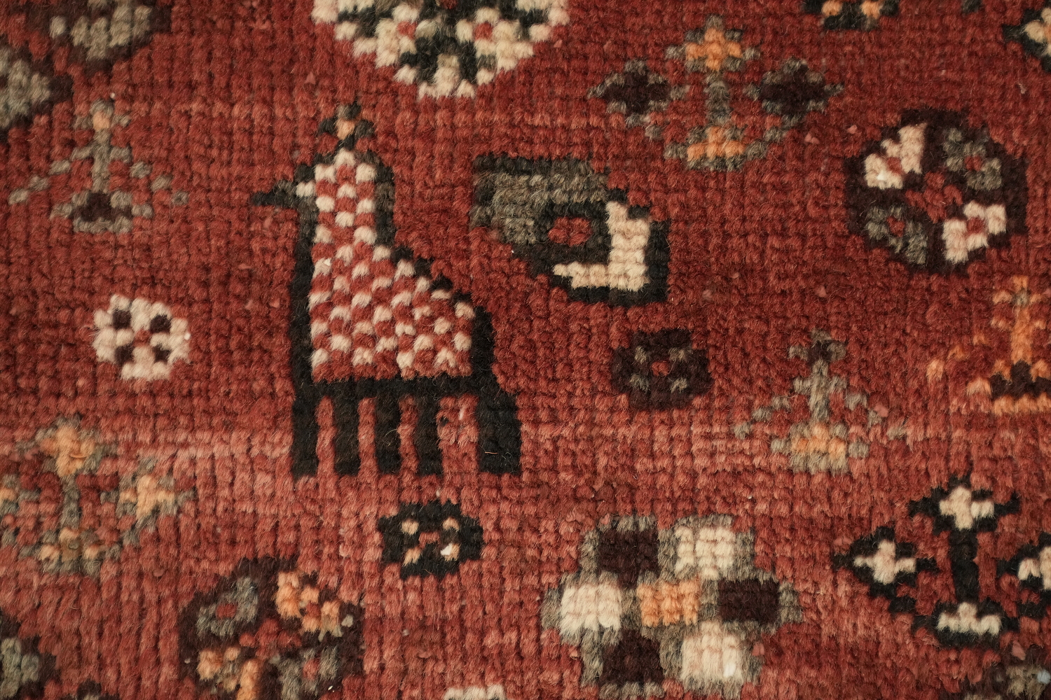 Tribal Geometric Bakhtiari Persian Area Rug 5x10