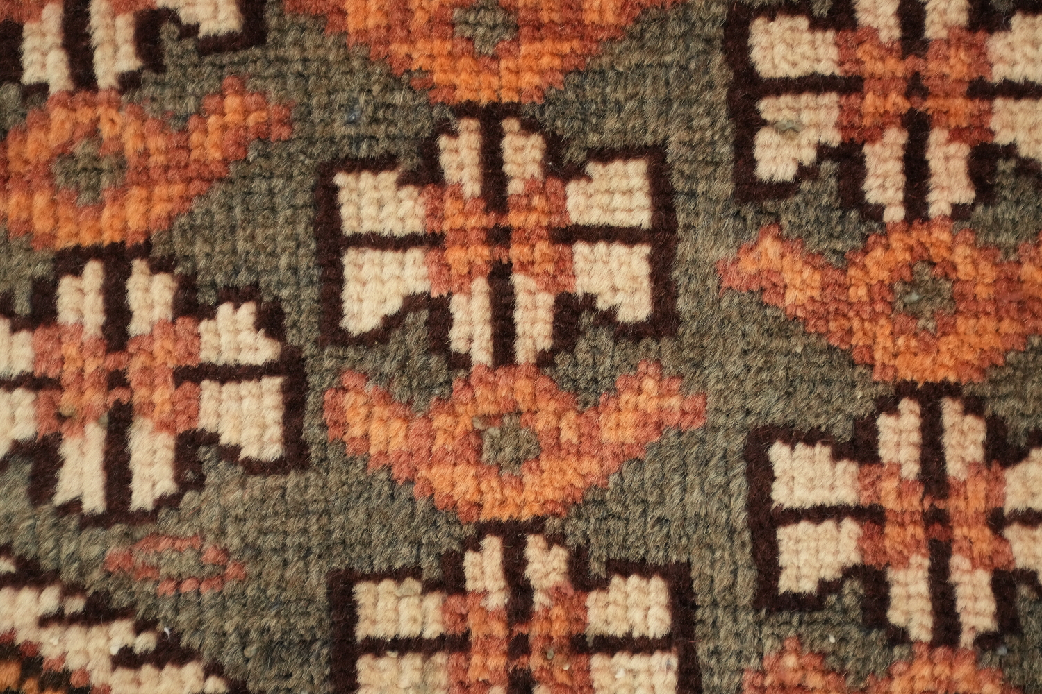 Tribal Geometric Bakhtiari Persian Area Rug 5x10