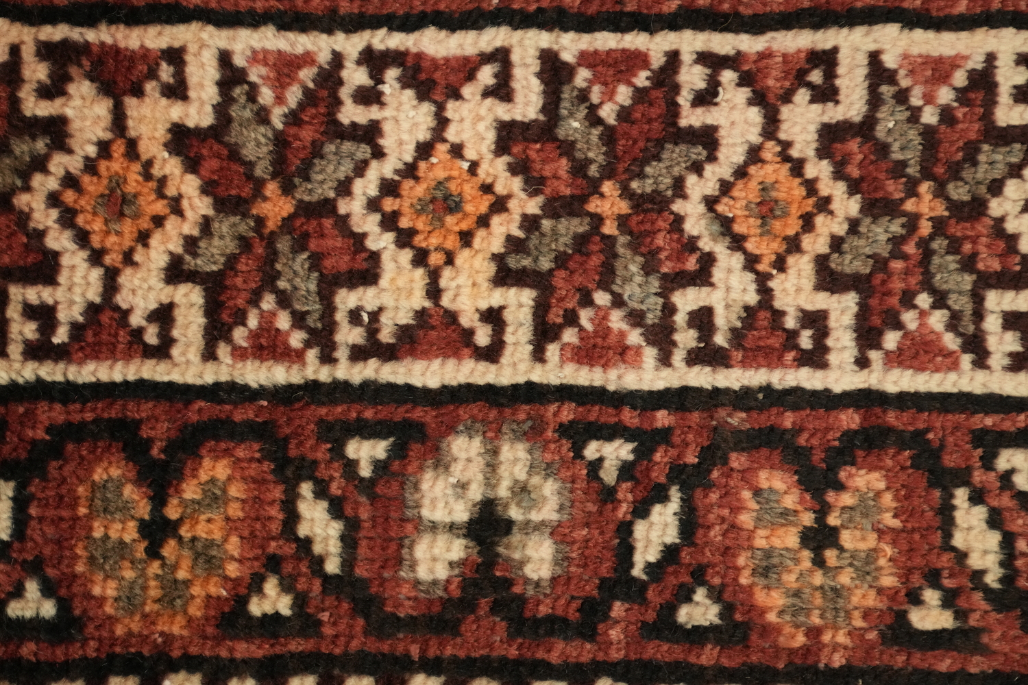 Tribal Geometric Bakhtiari Persian Area Rug 5x10