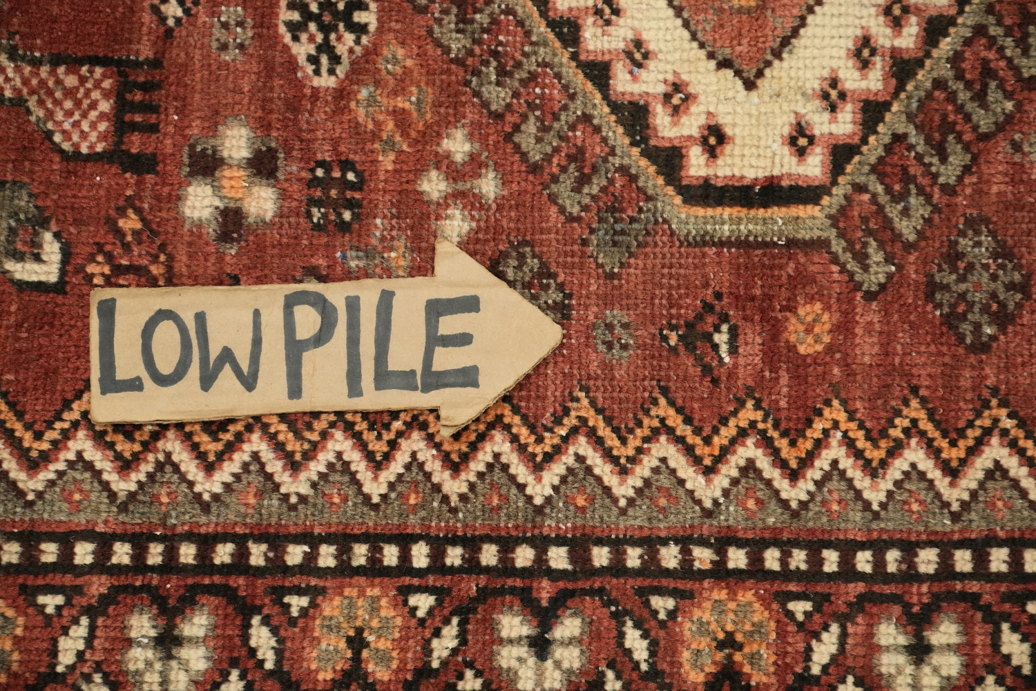 Tribal Geometric Bakhtiari Persian Area Rug 5x10
