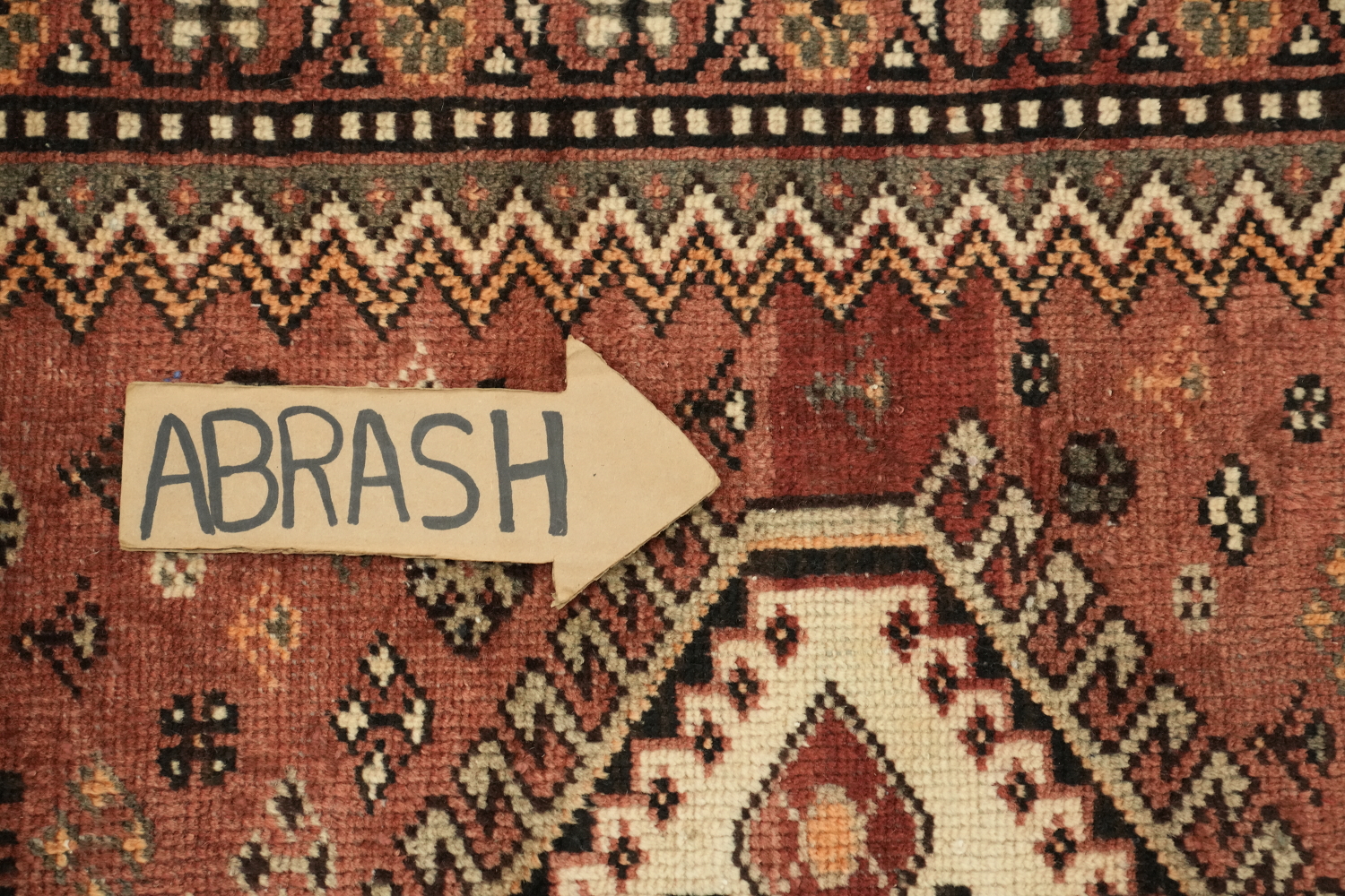 Tribal Geometric Bakhtiari Persian Area Rug 5x10