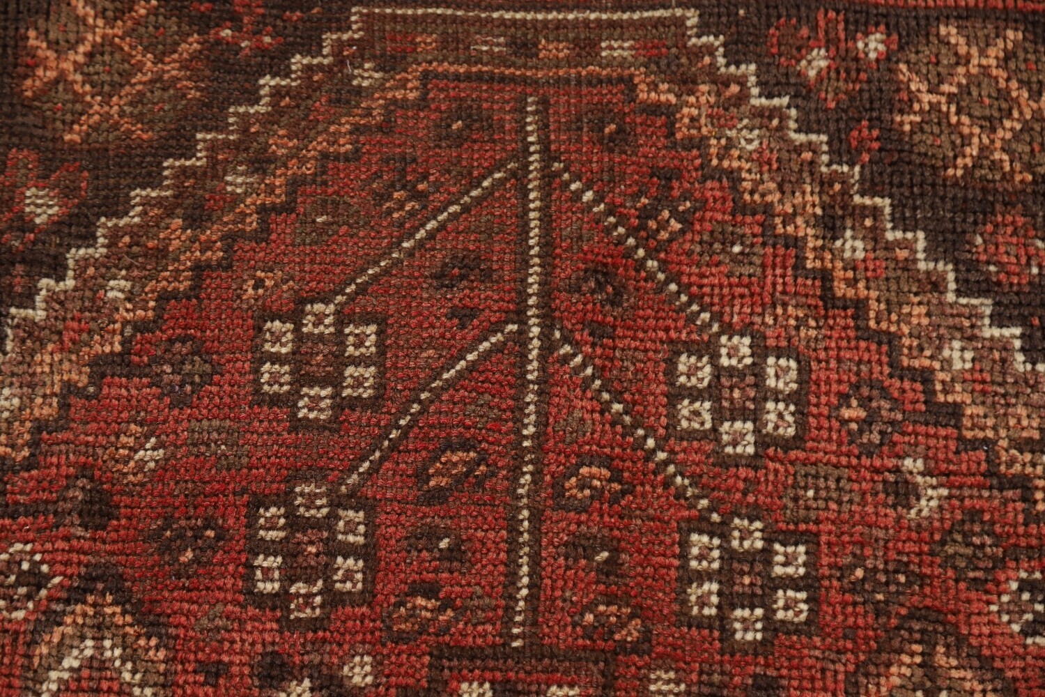 Antique Vegetable Dye Shiraz Persian Rug 5x7