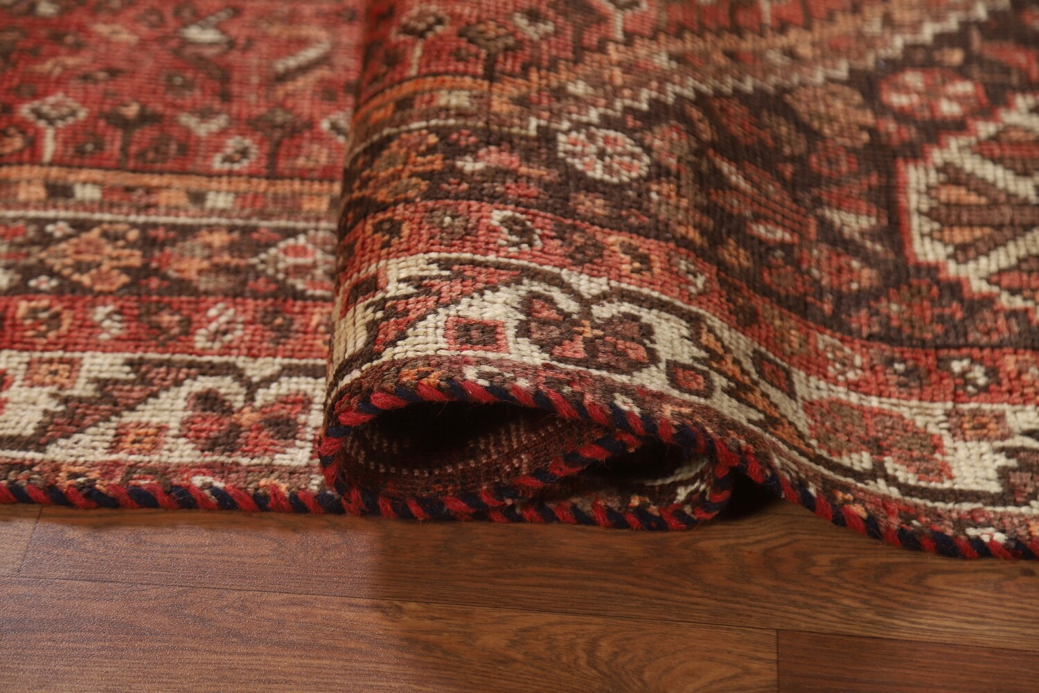 Antique Vegetable Dye Shiraz Persian Rug 5x7