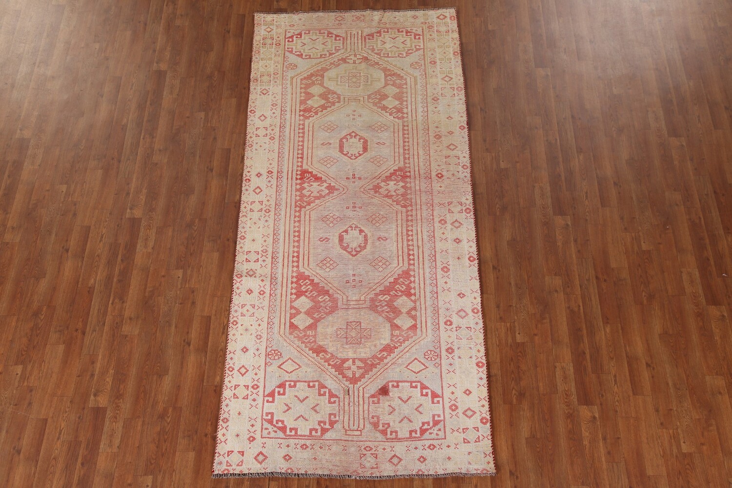 Antique Bakhtiari Persian Runner Rug 4x9