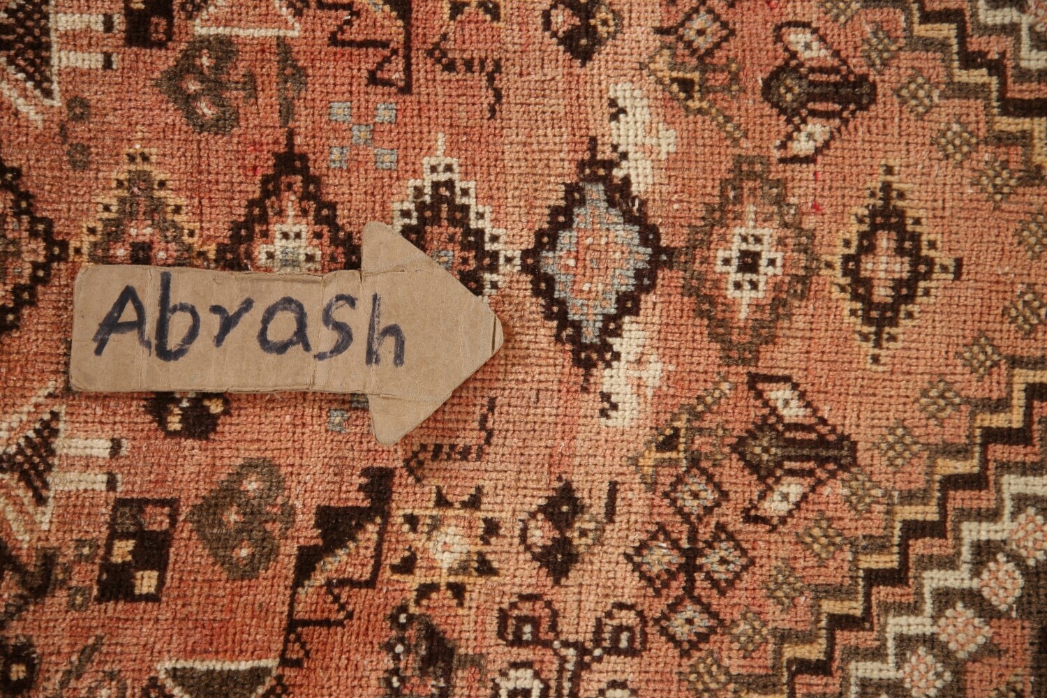 Antique Shiraz Persian Area Rug 6x9