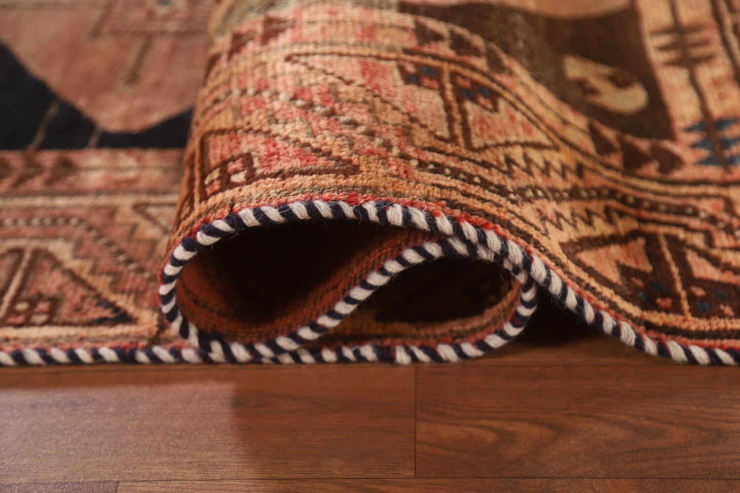 Pre-1900 Antique Vegetable Dye Lori Persian Rug 4x7