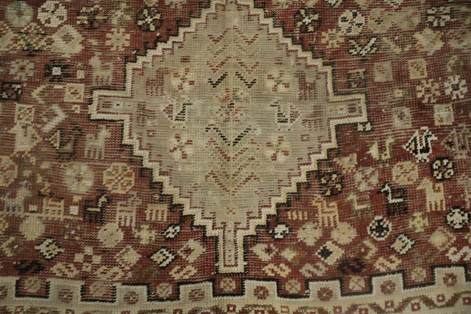 Tribal Geometric Qashqai Persian Area Rug 6x9