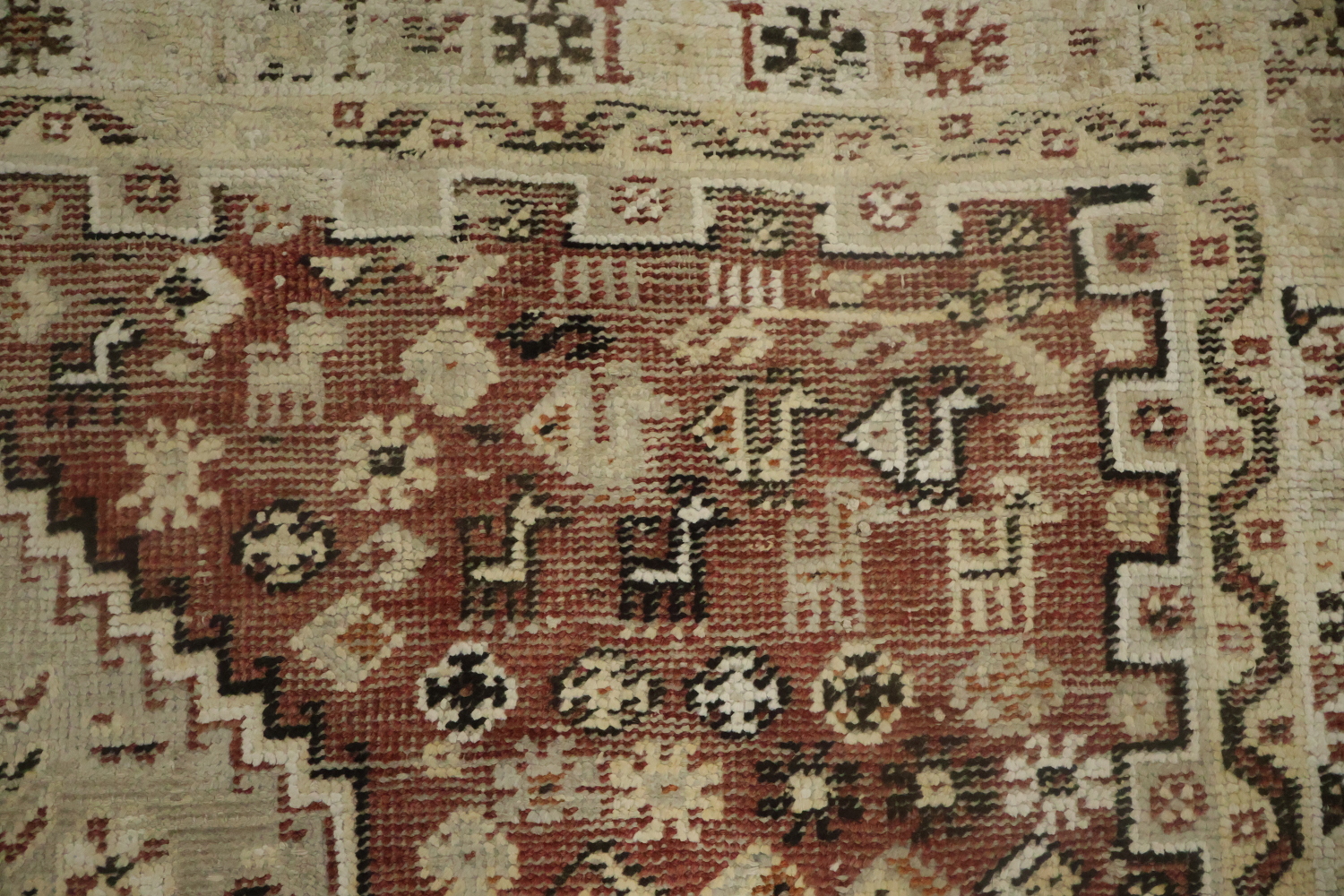 Tribal Geometric Qashqai Persian Area Rug 6x9