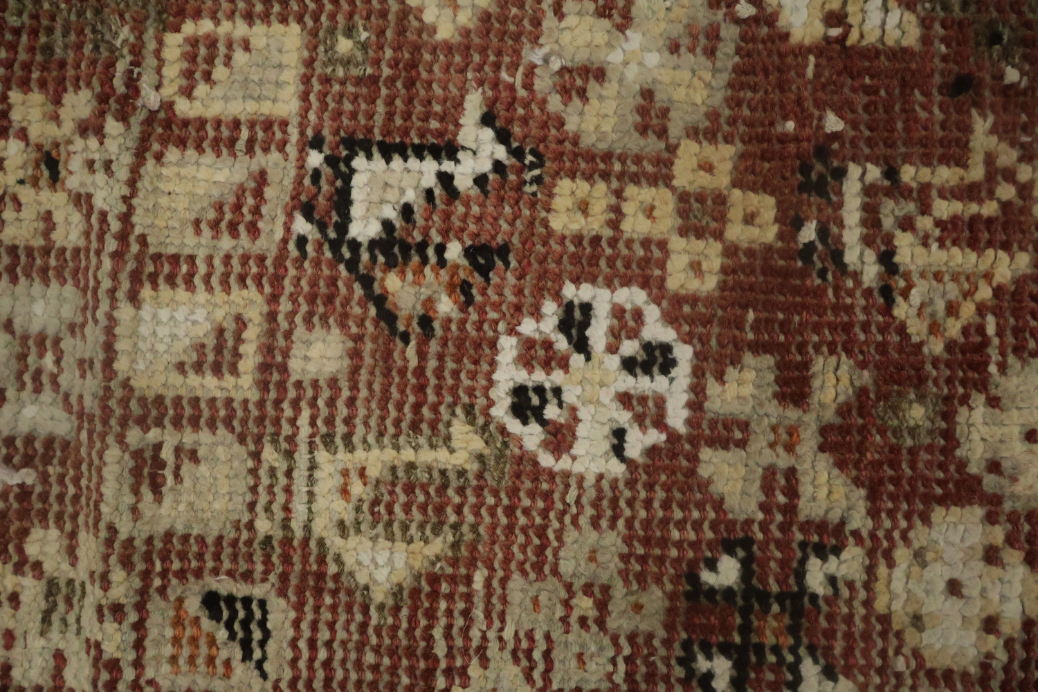 Tribal Geometric Qashqai Persian Area Rug 6x9