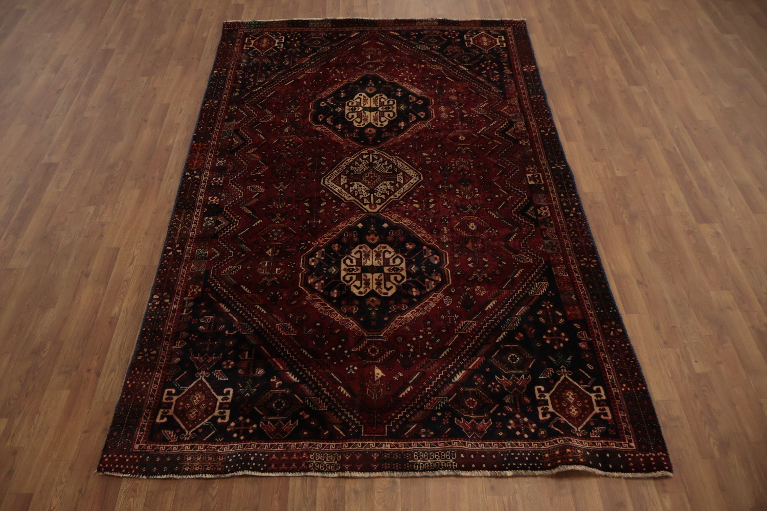 Vegetable Dye Shiraz Persian Area Rug 6x9