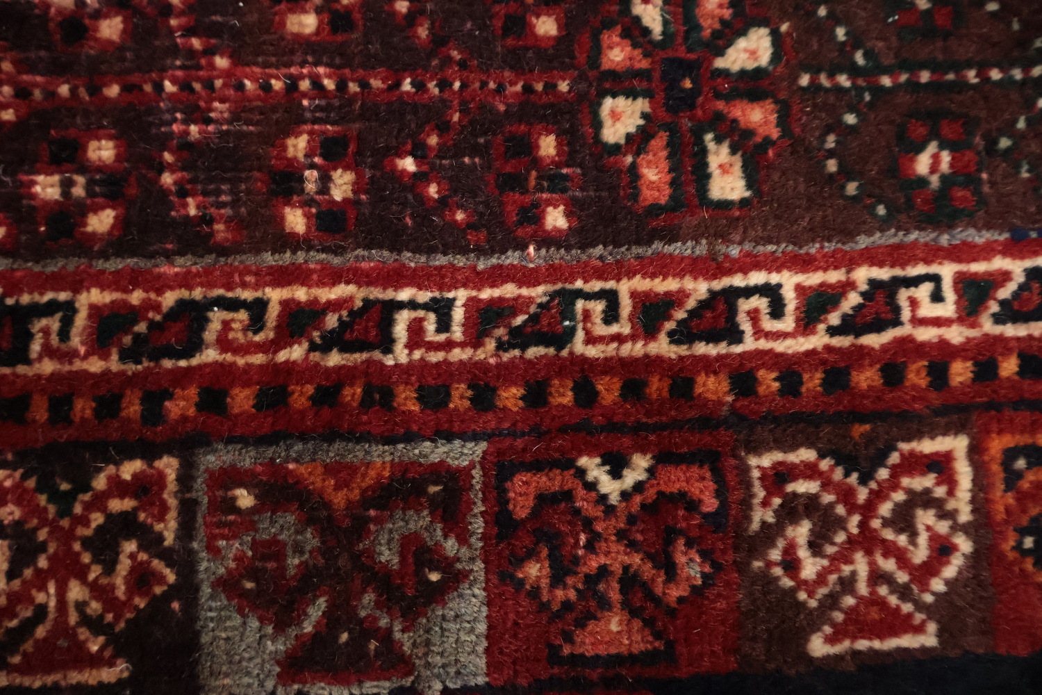 Vegetable Dye Shiraz Persian Area Rug 6x9