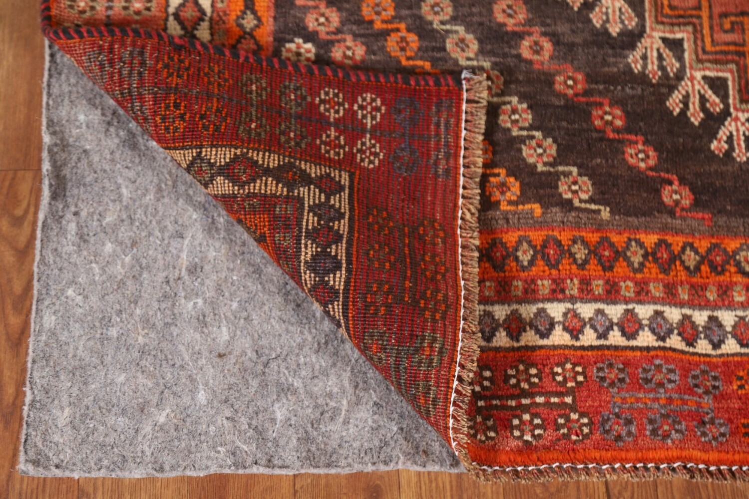 Vegetable Dye Antique Lori Persian Rug 5x8