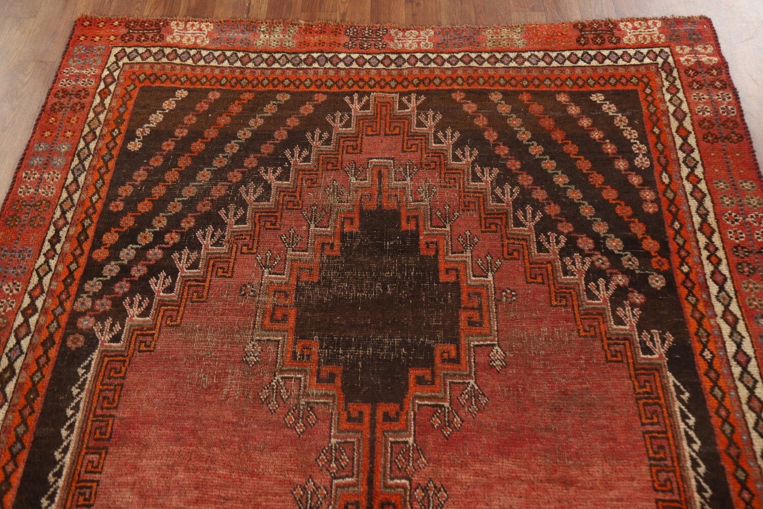 Vegetable Dye Antique Lori Persian Rug 5x8