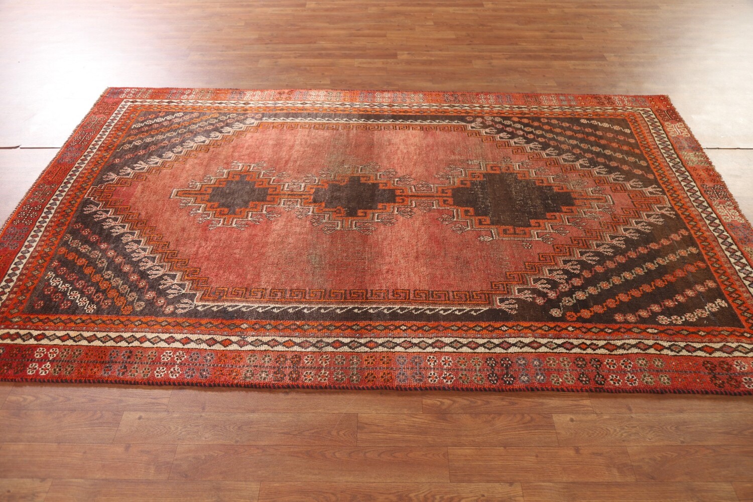 Vegetable Dye Antique Lori Persian Rug 5x8