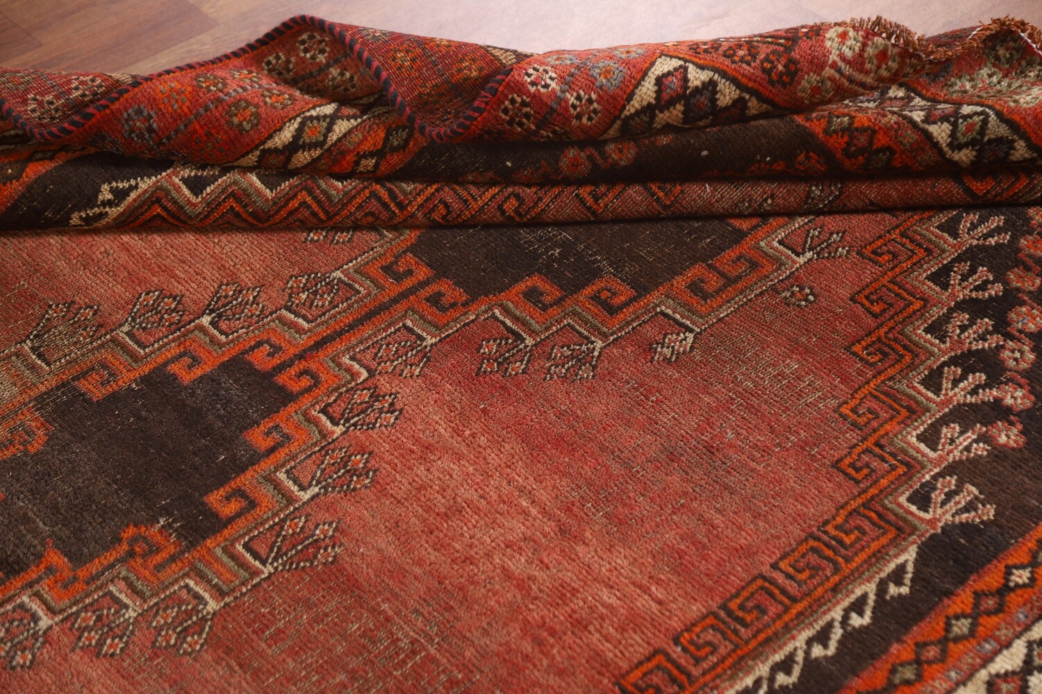 Vegetable Dye Antique Lori Persian Rug 5x8