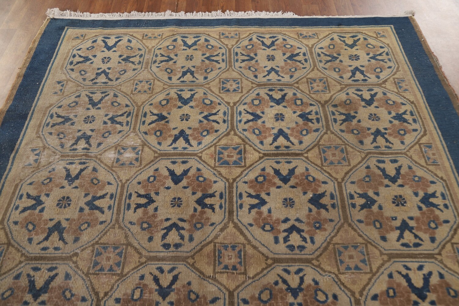 Antique Vegetable Dye Peking Chinese Rug 6x8