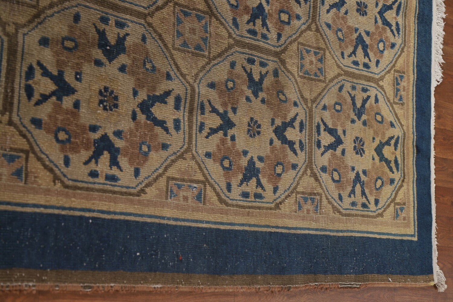Antique Vegetable Dye Peking Chinese Rug 6x8