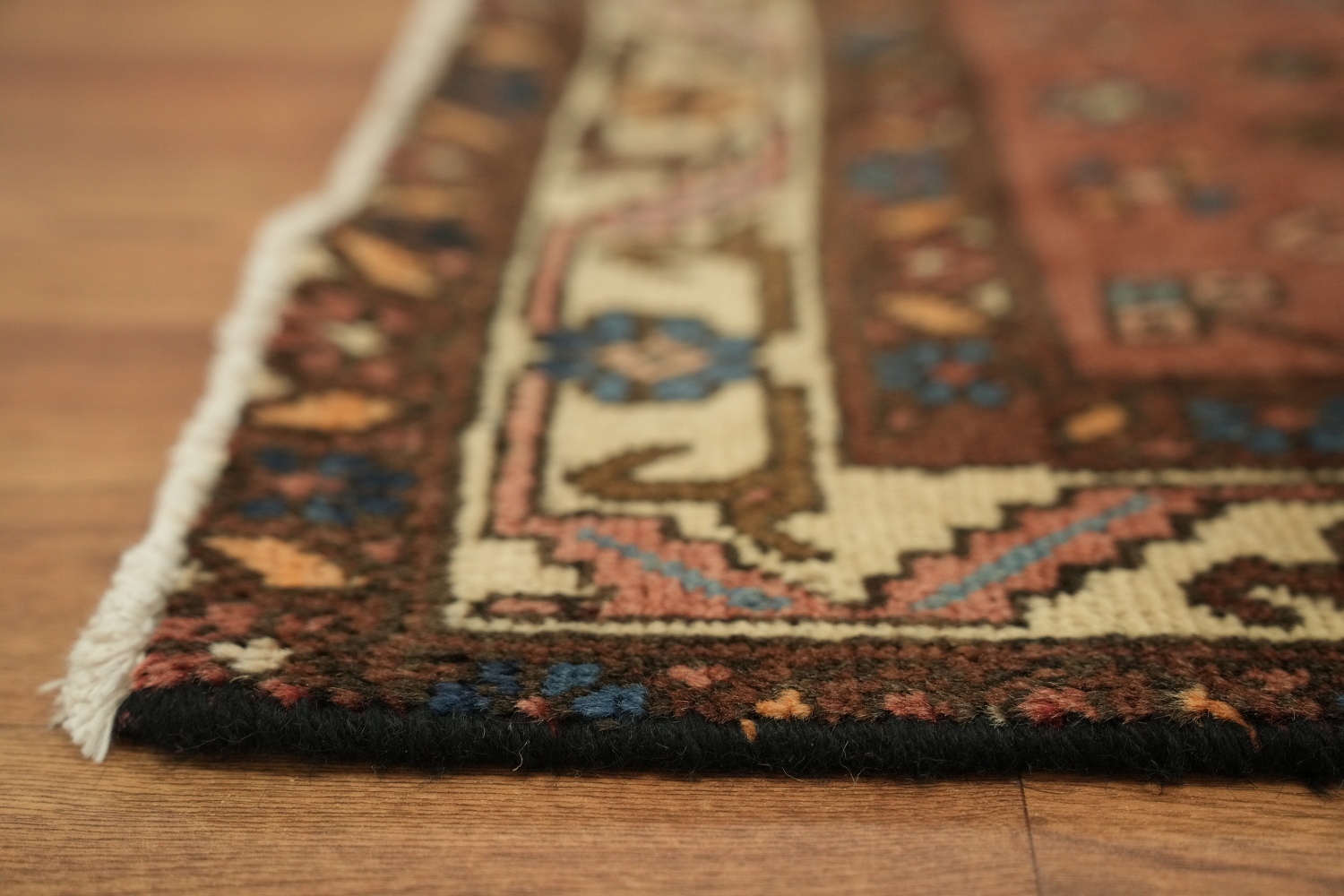 Vintage Wool Heriz Persian Runner Rug 4x11