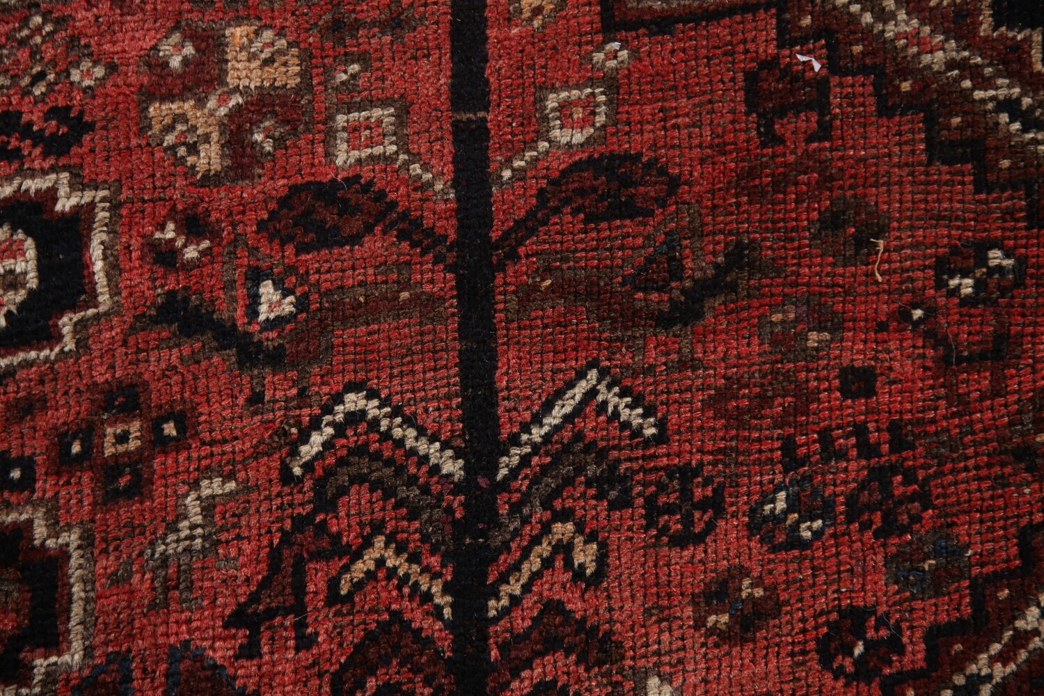 Antique Tribal Qashqai Persian Rug 5x6