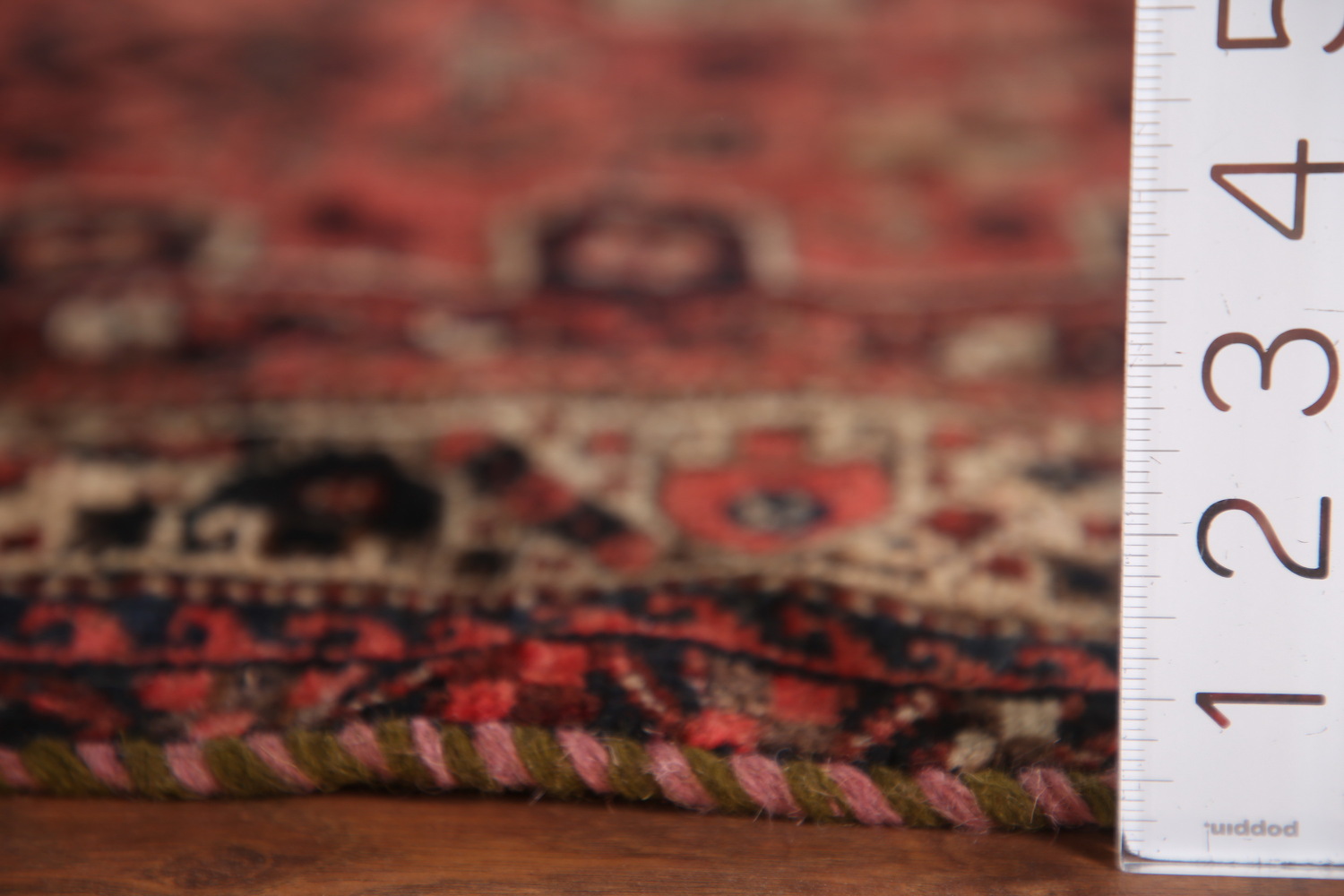 Antique Tribal Qashqai Persian Rug 5x6
