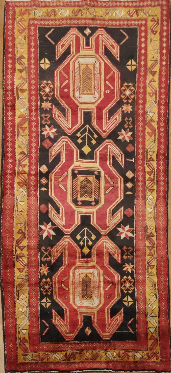 Geometric Ardebil Persian Area Rug 5x10