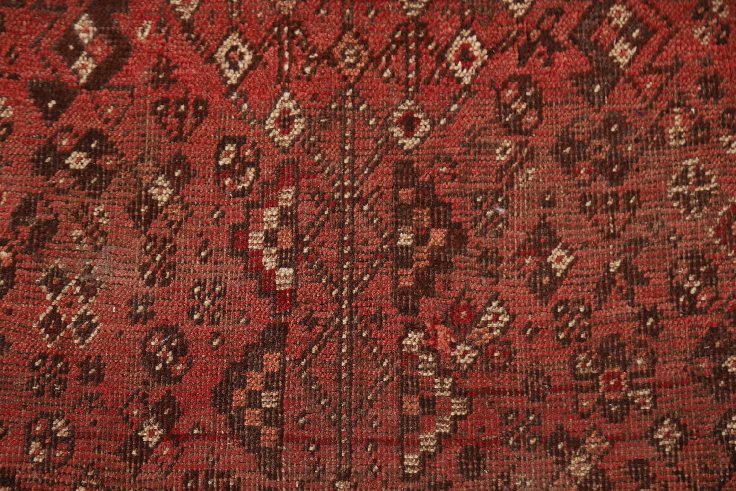 Pre-1900 Antique Qashqai Vegetable Dye Persian Rug 6x8