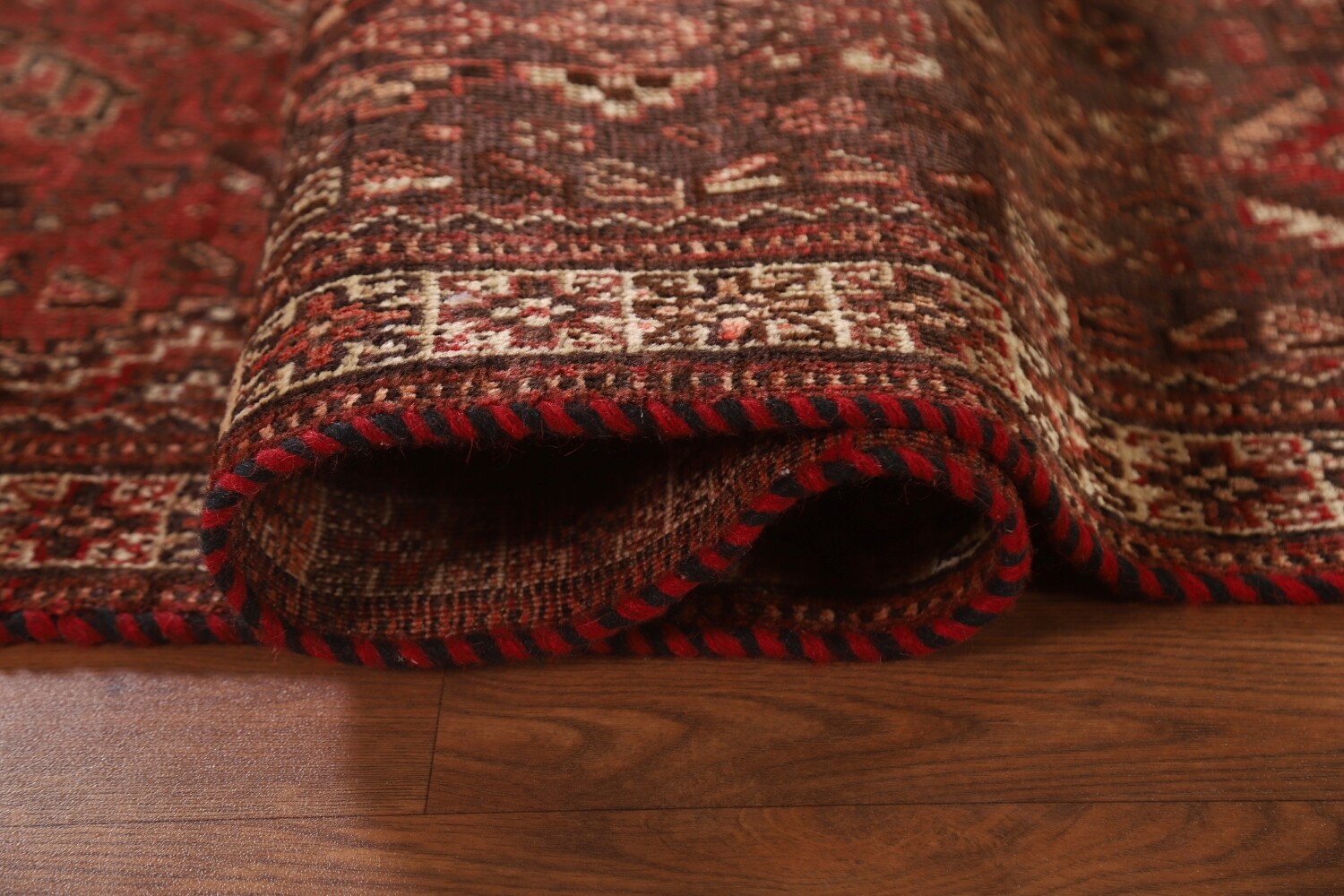 Pre-1900 Antique Qashqai Vegetable Dye Persian Rug 6x8