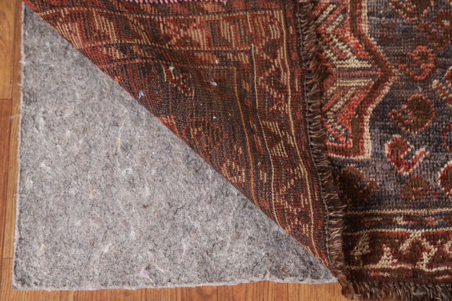 Vegetable Dye Antique Qashqai Persian Area Rug 6x9
