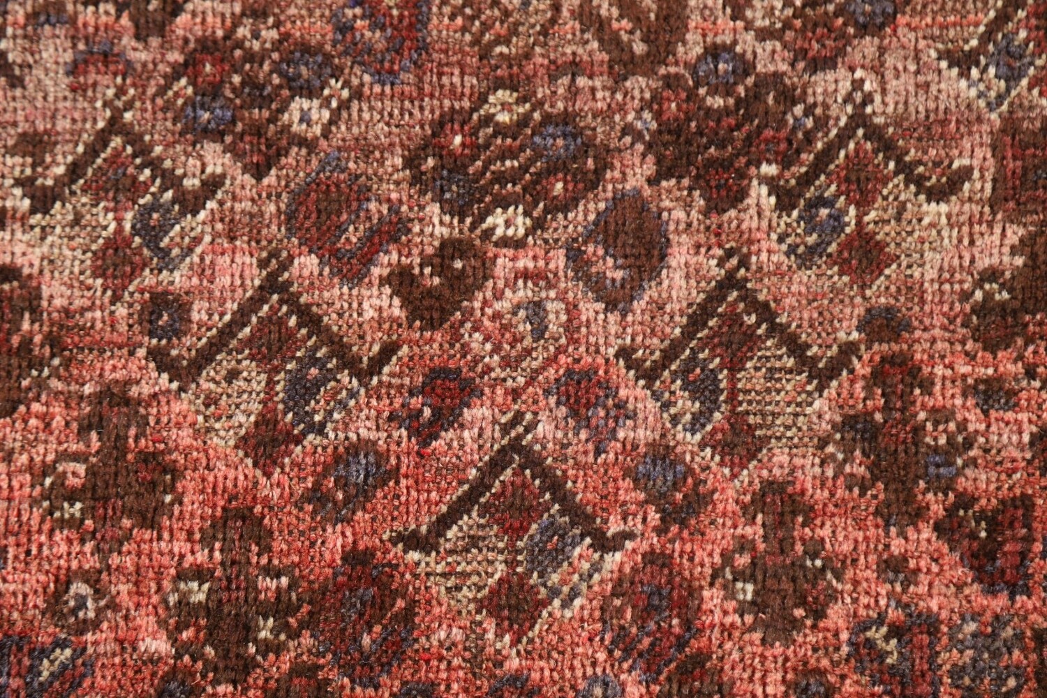 Vegetable Dye Antique Qashqai Persian Area Rug 6x9