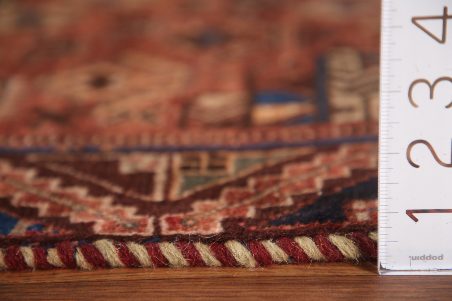 Antique Vegetable Dye Shiraz Persian Area Rug 5x8