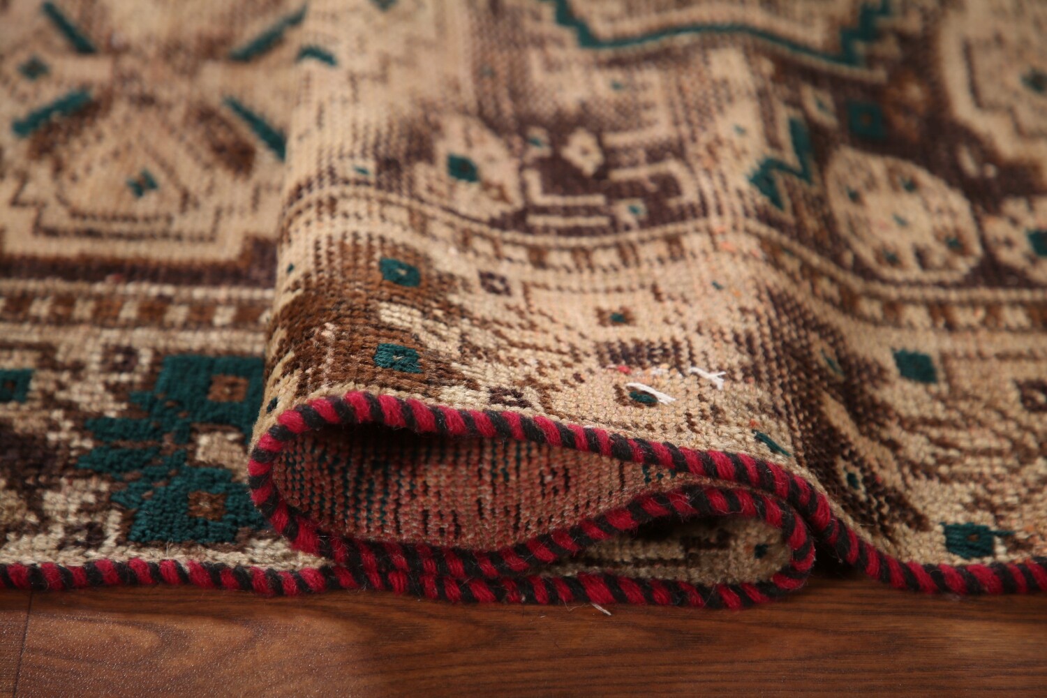 Pre-1900 Antique Tribal Qashqai Persian Rug 4x6