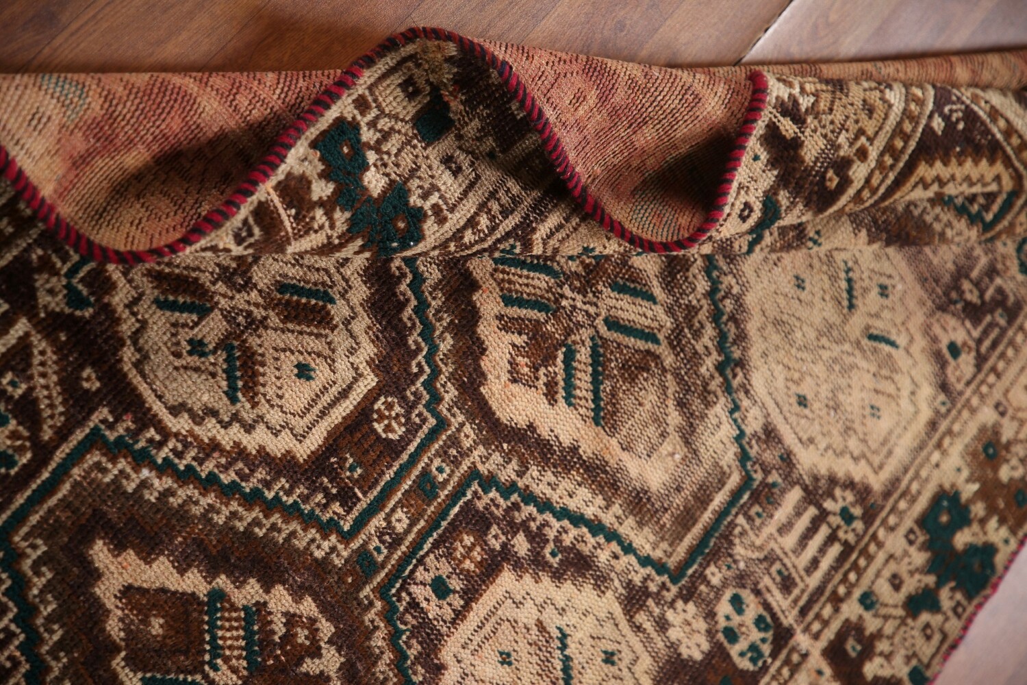 Pre-1900 Antique Tribal Qashqai Persian Rug 4x6